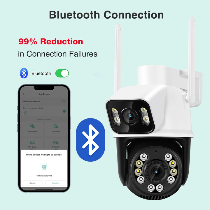 WiFi Security Camera 4K – 24/7 Protection!