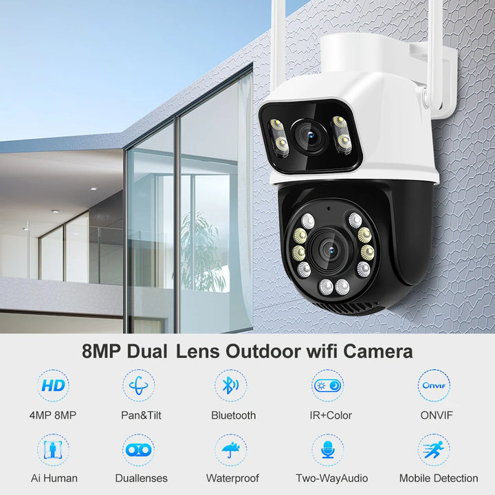 WiFi Security Camera 4K – 24/7 Protection!