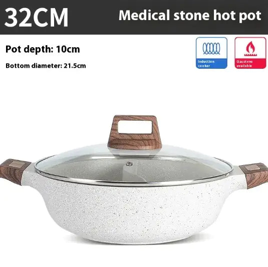 Dual Food Large Capacity Pot